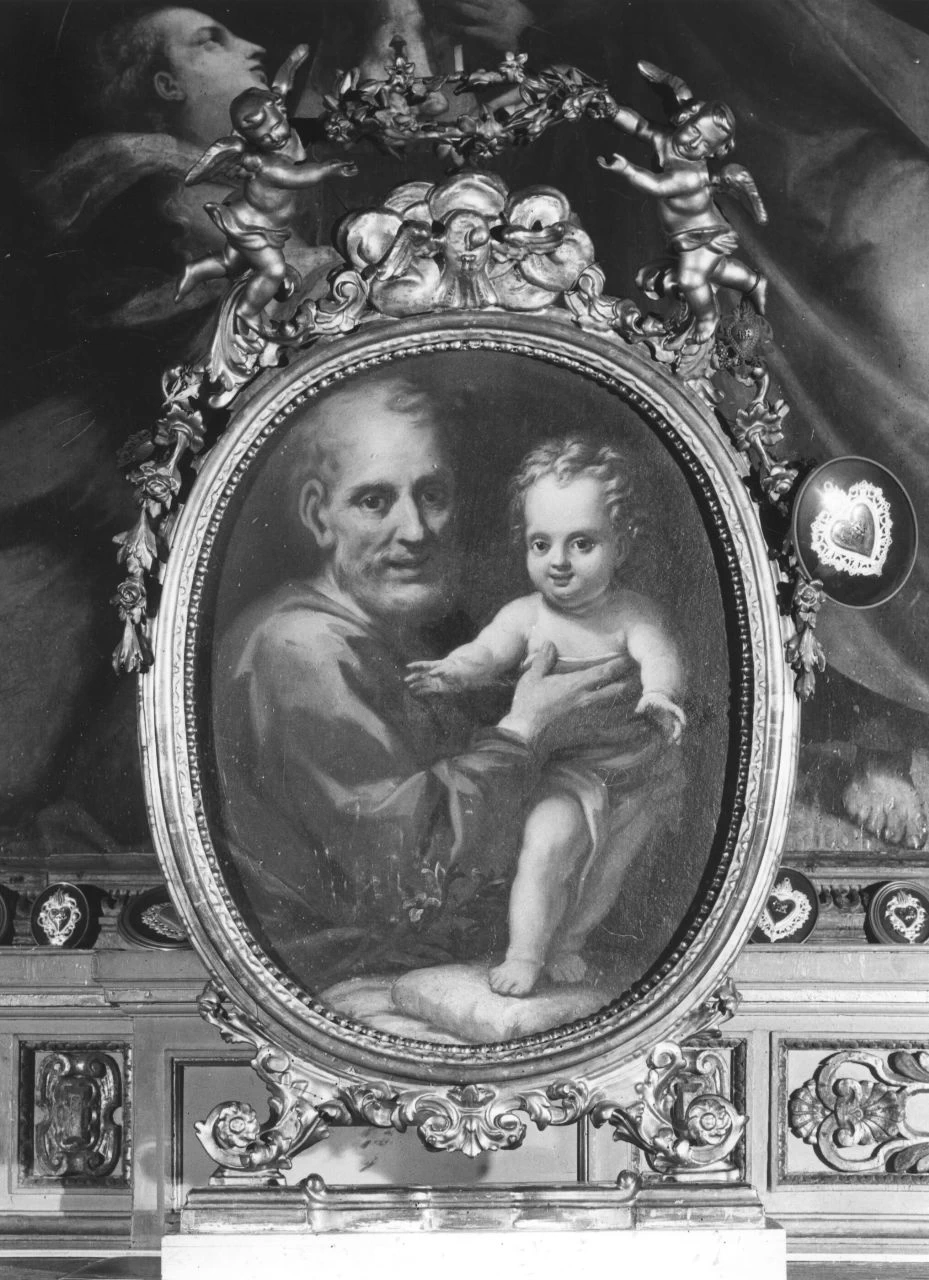 Pier Dandini - San Giuseppe con Gesù Bambino, Chiesa di S. Giovanni dei Padri Scolopi, Firenze